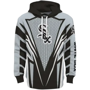 Custom Chicago White Sox Vanguard Armor Black Hoodie