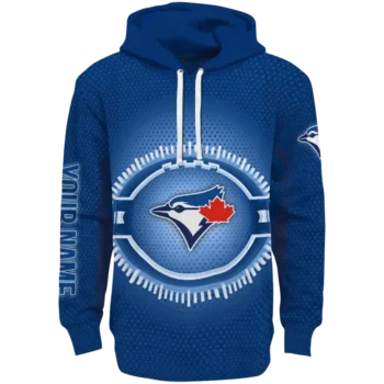 Custom Toronto Blue Jays Circuit Core Blue Hoodie