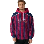 customized-atlanta-braves-chevron-motion-navy-red-crocs-hoodie-best-selling.webp