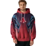 customized-boston-red-sox-chevron-points-red-hoodie-best-selling.webp
