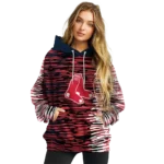 customized-boston-red-sox-streak-lines-red-hoodie-best-selling.webp