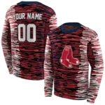 customized-boston-red-sox-streak-lines-red-hoodie-best-selling.webp