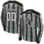 customized-chicago-white-sox-chevron-motion-black-grey-crocs-hoodie-best-selling.webp