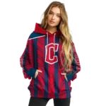 customized-cleveland-guardians-chevron-motion-navy-blue-red-crocs-hoodie-best-selling.webp