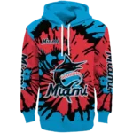 customized-miami-marlins-swirl-impact-blue-hoodie-best-selling.webp