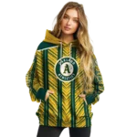 customized-oakland-athletics-chevron-motion-green-yellow-crocs-hoodie-best-selling.webp