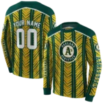 customized-oakland-athletics-chevron-motion-green-yellow-crocs-hoodie-best-selling.webp