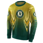 customized-oakland-athletics-chevron-points-green-hoodie-best-selling.webp