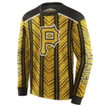 customized-pittsburgh-pirates-chevron-motion-black-yellow-crocs-hoodie-best-selling.webp