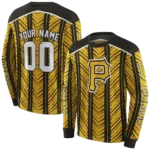 customized-pittsburgh-pirates-chevron-motion-black-yellow-crocs-hoodie-best-selling.webp