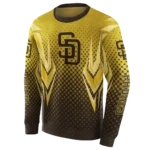customized-san-diego-padres-chevron-points-brown-hoodie-best-selling.webp