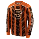 customized-san-francisco-giants-chevron-motion-orange-black-crocs-hoodie-best-selling.webp