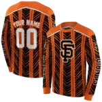 customized-san-francisco-giants-chevron-motion-orange-black-crocs-hoodie-best-selling.webp