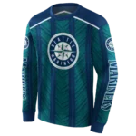 customized-seattle-mariners-chevron-motion-navy-blue-teal-crocs-hoodie-best-selling.webp