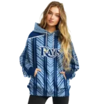 customized-tampa-bay-rays-chevron-motion-navy-light-blue-crocs-hoodie-best-selling.webp