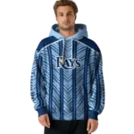 customized-tampa-bay-rays-chevron-motion-navy-light-blue-crocs-hoodie-best-selling.webp