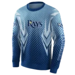 customized-tampa-bay-rays-chevron-points-navy-hoodie-best-selling.webp