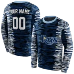 customized-tampa-bay-rays-streak-lines-navy-hoodie-best-selling.webp