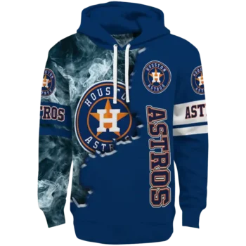 Houston Astros Edge Mist Blue Hoodie