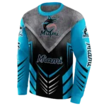 miami-marlins-armored-chevron-blue-black-hoodie-best-selling.webp