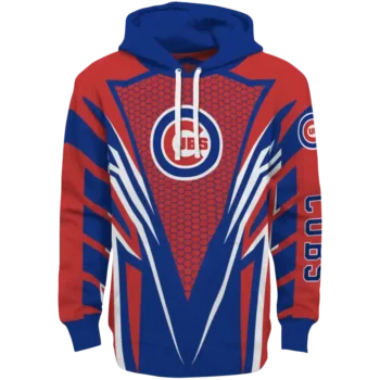 Personalized Chicago Cubs Vanguard Armor Blue Hoodie