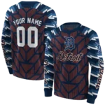 personalized-detroit-tigers-arrow-stripes-navy-hoodie-best-selling.webp