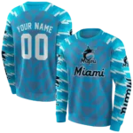 personalized-miami-marlins-arrow-stripes-blue-hoodie-best-selling.webp