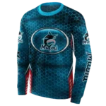 personalized-miami-marlins-oval-mesh-blue-hoodie-best-selling.webp