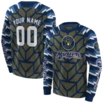 personalized-milwaukee-brewers-arrow-stripes-navy-blue-hoodie-best-selling.webp