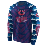 personalized-minnesota-twins-arrow-stripes-navy-hoodie-best-selling.webp