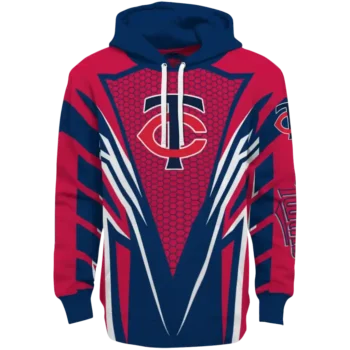 Personalized Minnesota Twins Vanguard Armor Navy Hoodie