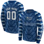 personalized-tampa-bay-rays-arrow-stripes-navy-hoodie-best-selling.webp
