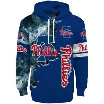 Philadelphia Phillies Edge Mist Blue Hoodie
