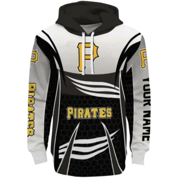 Pittsburgh Pirates Armor Streaks Black Hoodie