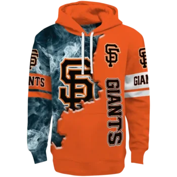 San Francisco Giants Edge Mist Orange Hoodie