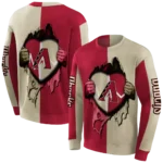 arizona-diamondbacks-heartbeat-graphic-red-hoodie-best-selling.webp