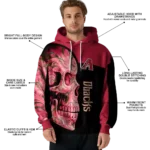 arizona-diamondbacks-skull-motif-red-black-hoodie-best-selling.webp
