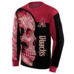 arizona-diamondbacks-skull-motif-red-black-hoodie-best-selling.webp