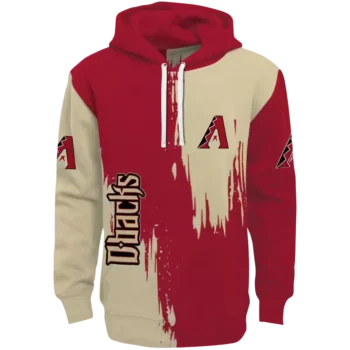 Arizona Diamondbacks Red Splatter Hoodie – MLB Fan Gear