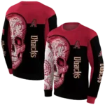 arizona-diamondbacks-sugar-skull-red-black-hoodie-best-selling.webp