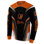 baltimore-orioles-futuristic-pattern-orange-black-hoodie-best-selling.webp