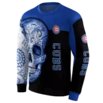 chicago-cubs-sugar-skull-blue-black-hoodie-best-selling.webp