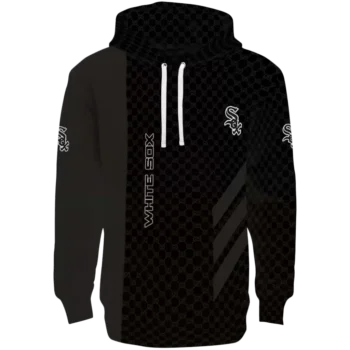 Chicago White Sox Black Monogram Hoodie – Official MLB Gear