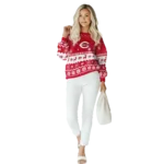cincinnati-reds-reindeer-motif-red-hoodie-best-selling.webp