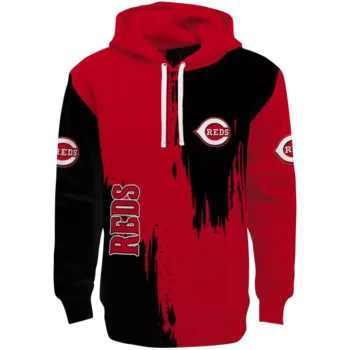 Cincinnati Reds Red Splatter Hoodie – MLB Official Team Gear