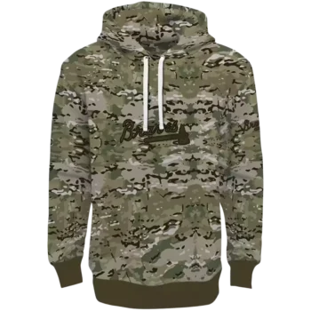 Atlanta Braves Custom Military Hoodie – Stylish Fan Gear