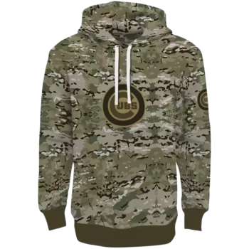 Custom Chicago Cubs Military Hoodie – Stylish & Durable Fan Gear