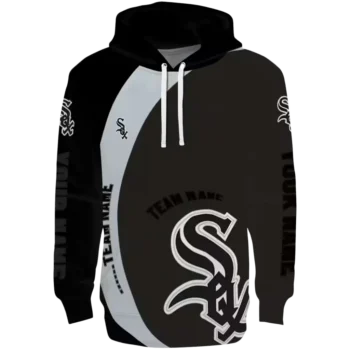 Chicago White Sox Hoodie - Custom Minimalist Black Design