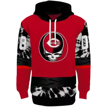 Custom Cincinnati Reds Grateful Vibes Red Hoodie – MLB Fan Gear