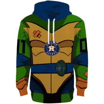 Houston Astros Superhero Armor Hoodie – Blue Green Custom Fit